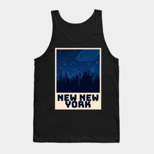 New New York Print Doctor Who Tank Top